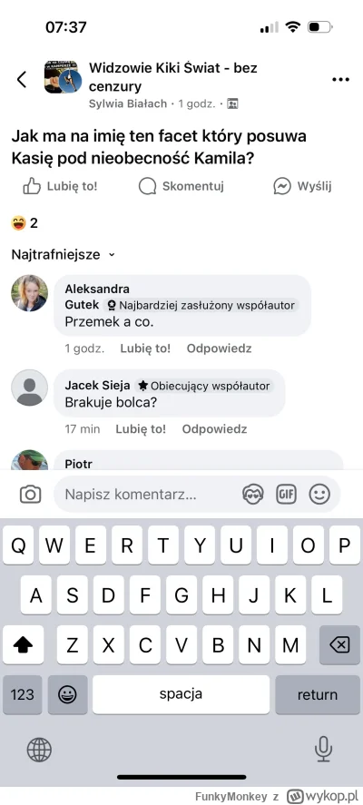 FunkyMonkey - xdd

#kikiswiat