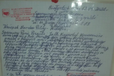 e....._ - @probak: Nie jestem grafologiem, ale charakter pisma trochę odbiega, prawda...