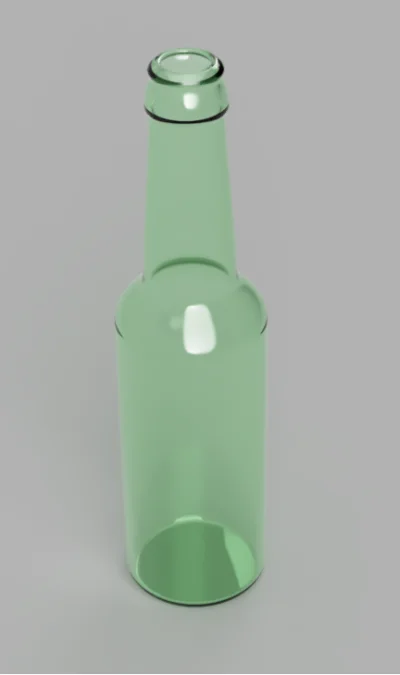 Manaka - Patrzcie jaką butelkę zrobiłem w #fusion360. Już mogę zostać takim tym co pr...