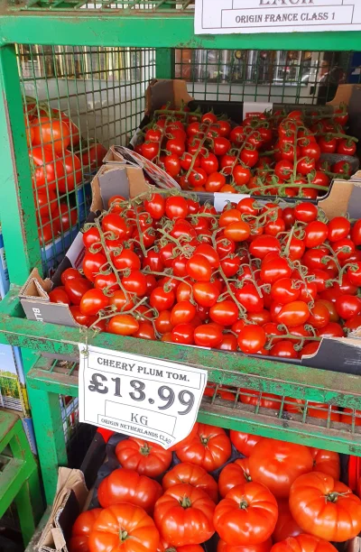 cheeseandonion - A w waszych okolicach po ile stoją teraz pomidorki?

SPOILER

#uk #l...