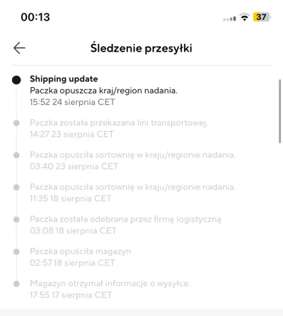 wiktoria290609 - Mam pytanie odnośnie mojej paczki #aliexpress. Wysyłka trwa według m...