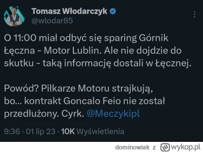 dominowiak - #pilkanozna #lublin #motorlublin #c---------------a