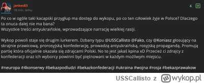 USSCallisto - Pajac znowu nie wziął leków i teraz lata po głównej i mikroblogu i wyzy...