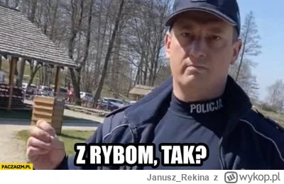 Janusz_Rekina - Policja w formie. Traktor skręcał w lewo a podstarzały banan wyprzedz...