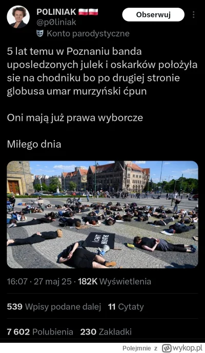 Polejmnie - #takaprawda #bekazlewactwa #logikarozowychpaskow