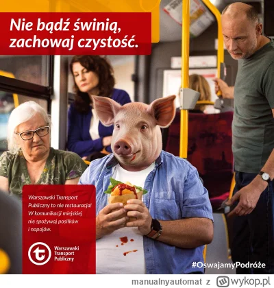 manualnyautomat - W Warszawie ZTM przygotowało bardzo dobrą kampanię nt. kultury w (t...