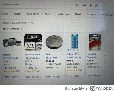 Konszachty - #szczecin gdzie w mieście mogę kupić 1 pastylkę  baterie taka jak na zdj...