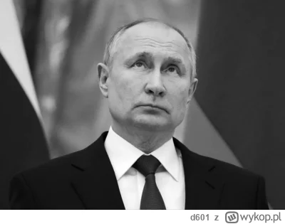 d601 - #rosja #wojna #ukraina #putin 
Dziś wieczorem zmarzł Władimir Putin