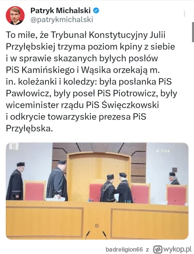 badreligion66 - #polityka #sejm Zawsze bawi bezstronna obsada Trybunału Konstytucyjne...