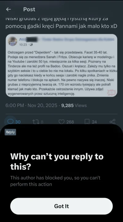 Alessandro - @Isouwa: It's over for blackpill. Tylko po redpill można mówić.