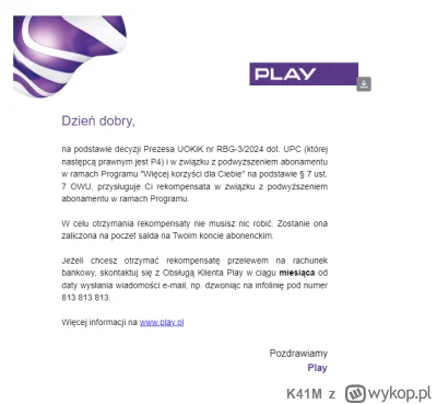 K41M - Dostałem to na maila/sms

Wie ktoś o co chodzi?