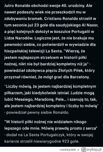 ruskizydek - Takie wypowiedzi utwierdzają mnie w przekonaniu, że słusznie robię będąc...