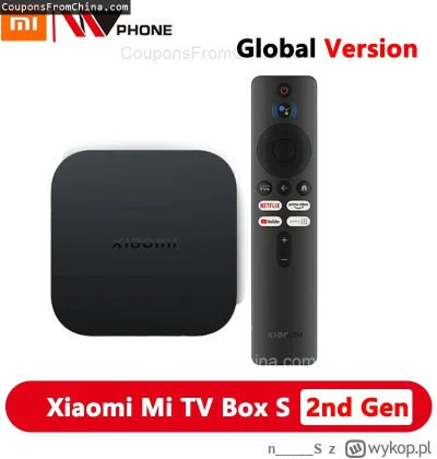 n____S - ❗ Xiaomi Mi TV Box S 2nd Gen. BT5.2 2/8GB
〽️ Cena: 53.48 USD (dotąd najniższ...