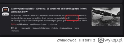 Zwiadowca_Historii - Może mi ktoś odpowiedzieć dlaczego słowo "bombard0wanie" jest ce...