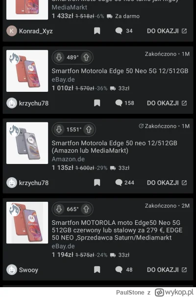 PaulStone - @ZidaneNS może powinienem doprecyzować że nie z Polski ale za taką cenę t...