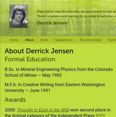 R187 - > Profesor Derrick Jensen gra w Va Banque ze studentami

Jaki profesor? Gość n...