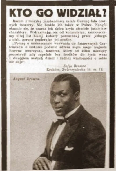 A.....s - Na zdjęciu znajduje się August Agbola O’Brown - rzekomy Powstaniec Warszaws...