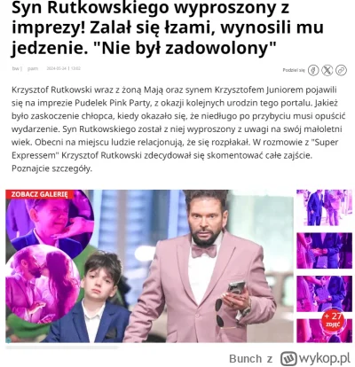 Bunch - Po co on tego synka swojego wszędzie ciąga ze sobą. Nie wyobrażam sobie jak t...