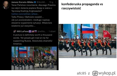 afc85 - przypominajka:
#konfederacja ru to banda zdrajców, patusów i degeneratów, pop...