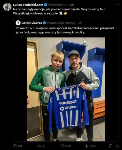 matthewonthego - Masz tu młody spoconą koszulkę, a ja lecę kręcić kebaba. 
Tylko nie ...