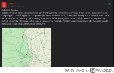 SARS-Cov2 - Przypominam, że użytkownik @Sarmataa to onuca, która sieje dezinformacje ...