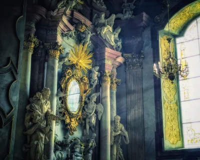Piastan - Boczna nawa katedry w Świdnicy. ( ͡° ͜ʖ ͡° )つ─☆ #piastan [Twoja poranna por...