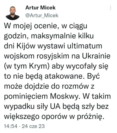 Fennrir - @Szinako: 
Rok temu było dokładnie to samo przy okazji wielkiej ukraińskiej...