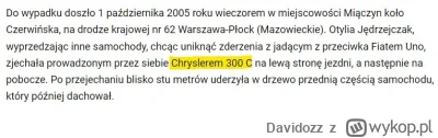 Davidozz - Widzę Chrystler 300 C cieszy się dużą popularnością wśród polskich celebry...