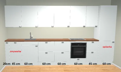 goferek - Mirki, co sądzicie o takim układzie kuchni, co ewentualnie byście zmienili?...