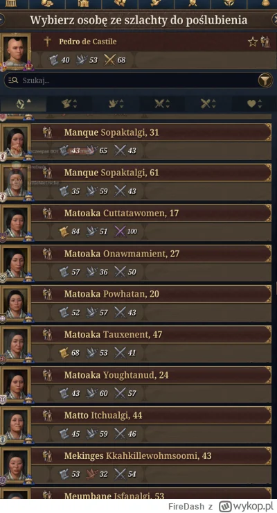 FireDash - Co zrobiłem źle, że wszędzie przy wybieraniu osób niezależnie czy to na do...