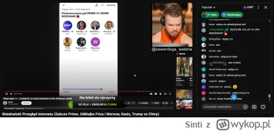 Sinti - starego screena znalazłem 
patrzcie co normictwo pisze na czacie w trakcie ja...