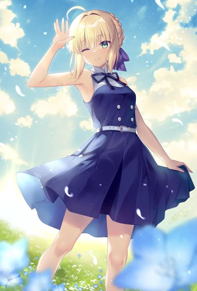 LatajacaPapryka512 - #anime #randomanimeshit #fate #fatestaynight #saber