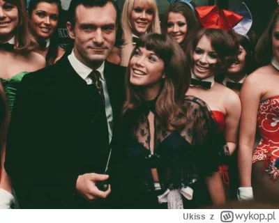 Ukiss - Hugh Hefner, założyciel "Playboya", w 1969 roku