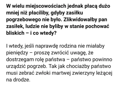 ziumbalapl - Tu z kolei jak prawdziwy katolik zrównuje państwowy pogrzeb ze zbieranie...