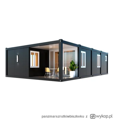 panzmarszrutkiwbiszkeku - Hej. Co myślicie o takim domku z kontenerów? Wykonawca opis...