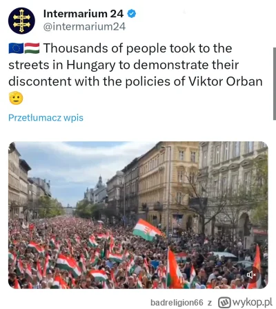 badreligion66 - #polityka Na Węgrzech cały czas protestują przeciwko Orbanowi.
