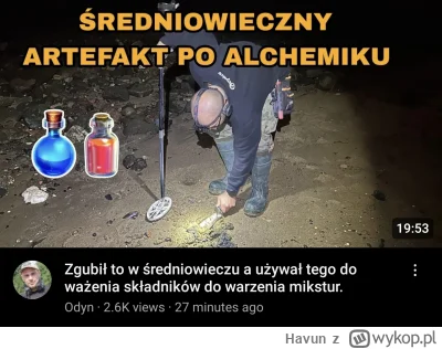 Havun - i co chejterzy śmialiście się, jaki to z niego anaflabeta a patrzta jak #odyn...