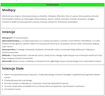 dendrofag - @DominiCanes, @Igtorn, @JonaszSynGrazyny, @Kalafijor, @Maaska, @RomskaPal...