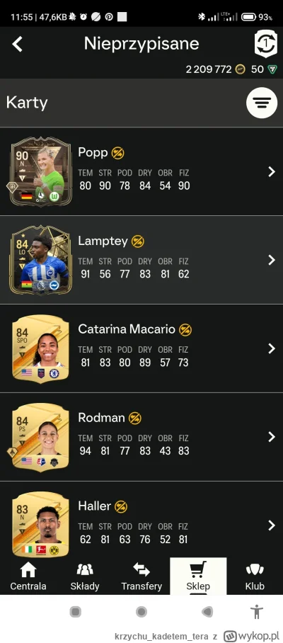 krzychukadetemtera - #fut Chyba jako jedyny na tagu nie mogę narzekać na tę grę. Zdar...