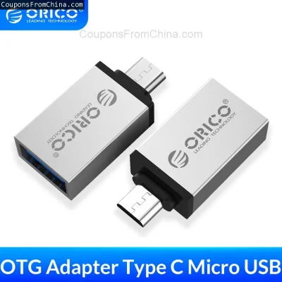 n____S - ❗ ORICO OTG USB Type-C Adapter
〽️ Cena: 1.90 USD (dotąd najniższa w historii...