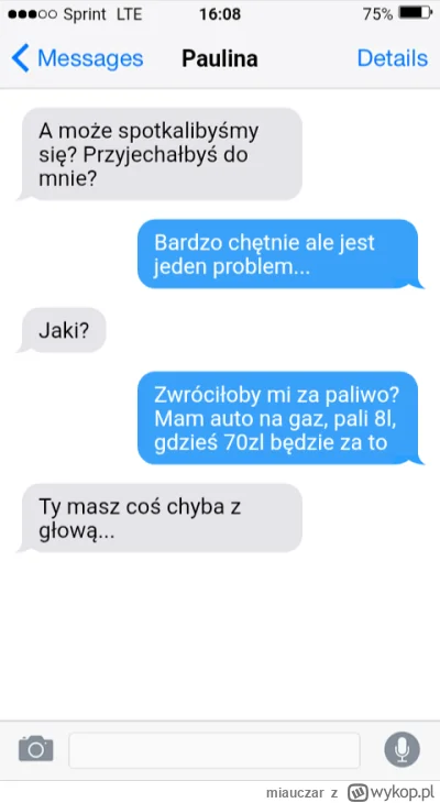 miauczar - #tinder #zwiazki

Co o tym myślicie?