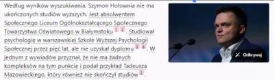 ziemba1 - Czy wysropki wiedza  ze nowy szef MON nie ukonczyl po 5 latach studiowania ...