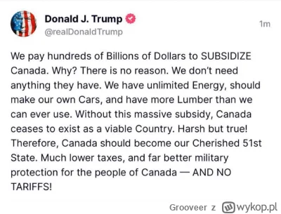 G.....r - ( ͡° ͜ʖ ͡°)
#usa #trump #polityka #kanada