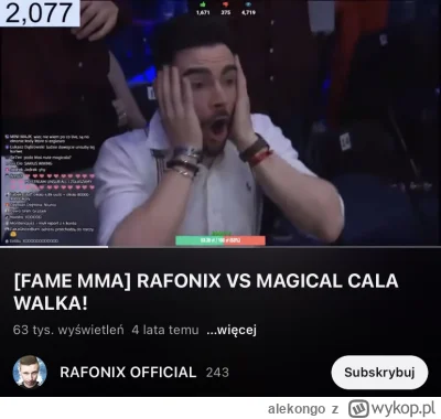 alekongo - a kto pamieta reakcje stuu na zlamana tibie? #famemma #danielmagical