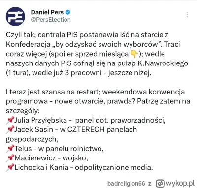 badreligion66 - #polityka Hej brygada smutnopolakow, nie przejmujcie się sondażami. W...