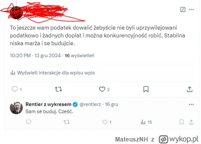 MateuszNH - #nieruchomosci 
Dostałem bana od rentiera, okazało się że obraził się jes...