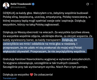 Gluptaki - @Tabasco666: mogliśmy mieć prezydenta który nie boi się powiedzieć słowa p...