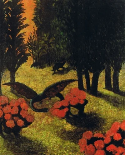 Borealny - Oscar Parviainen - Paradise (1910)
#sztukadoyebana #malarstwo #obrazy 
#fa...