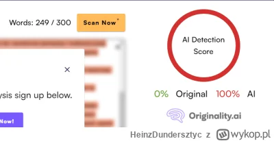 HeinzDundersztyc - @Biznesman2010: mogliście się chociaż postarać zamiast używać Ai, ...