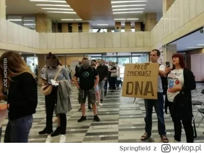 Springfield - pamiętam jak wszyscy się z nich śmiali bo szury które mówiły ze szczepi...